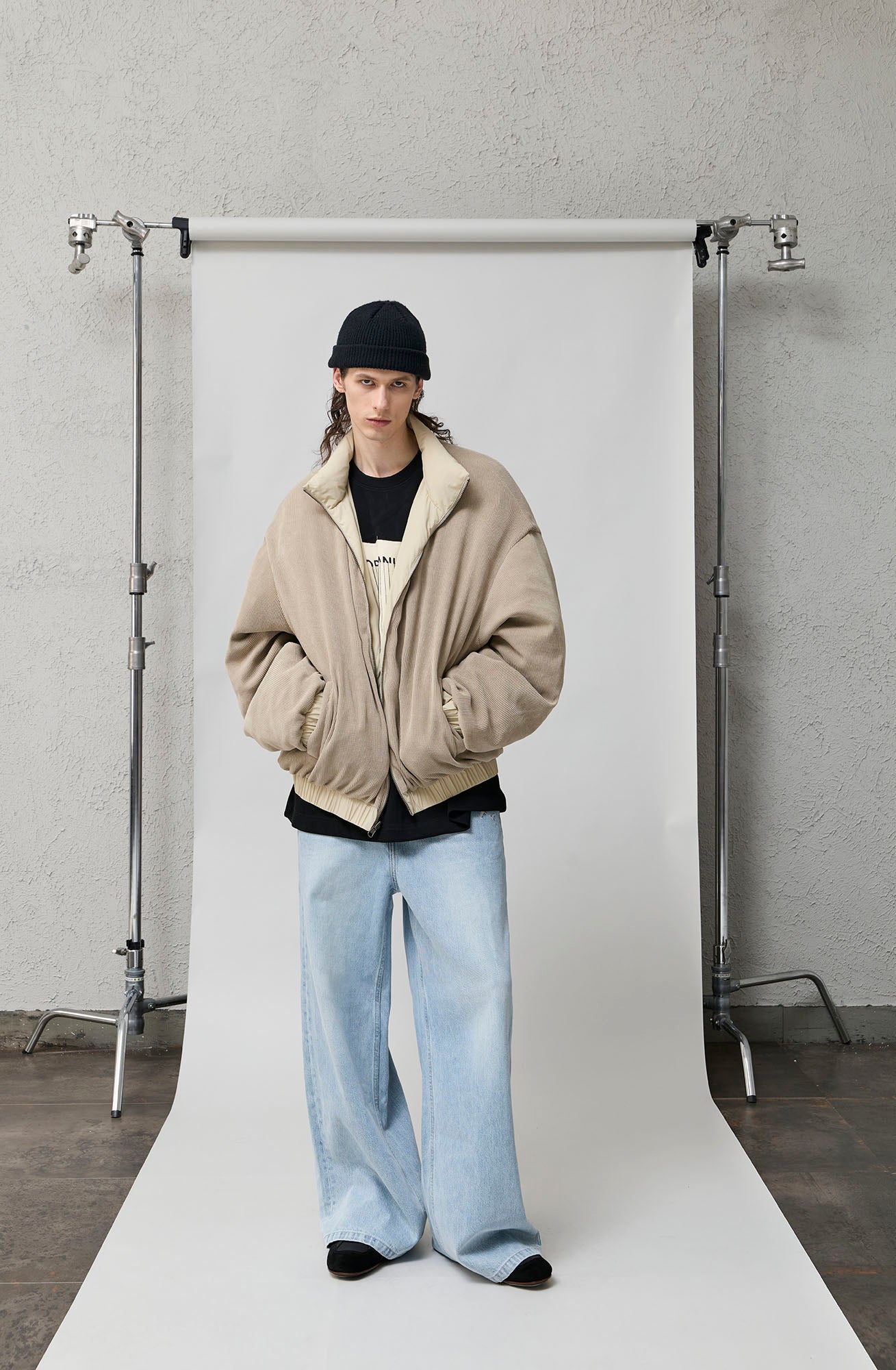 Reversible Water Repellent Down Jacket
