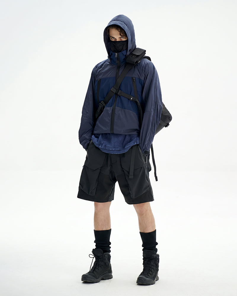 Lightweight UPF50+ Water-Repellent Breathable Techwear Jacket
