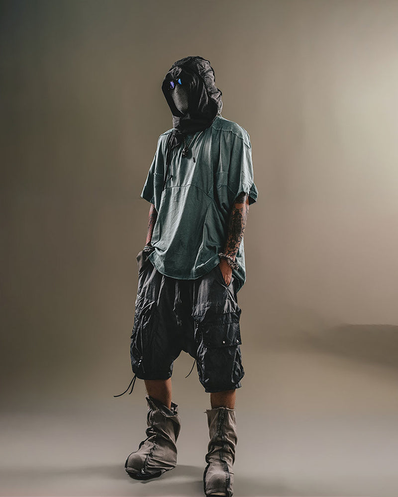 Wasteland Tech Cargo Washed Shorts