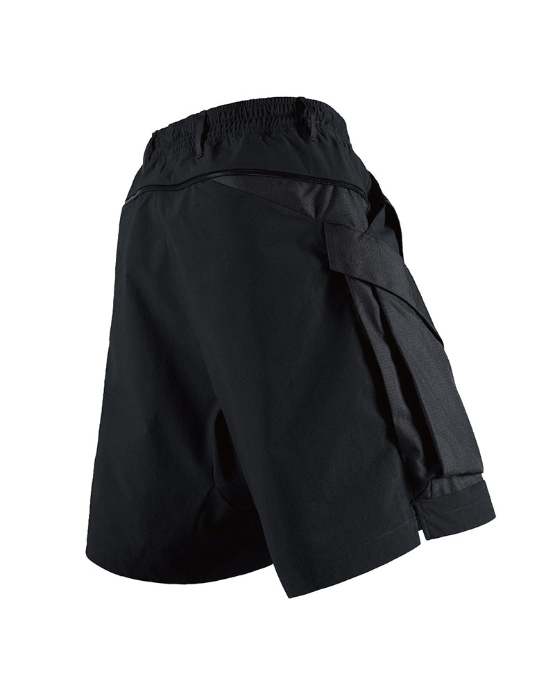 Half-Zip Thermal-Dynamics Techwear Shorts