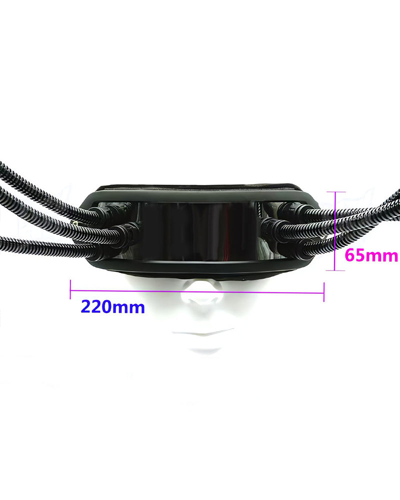 Cyberpunk Dreadlock Science Fiction Glasses