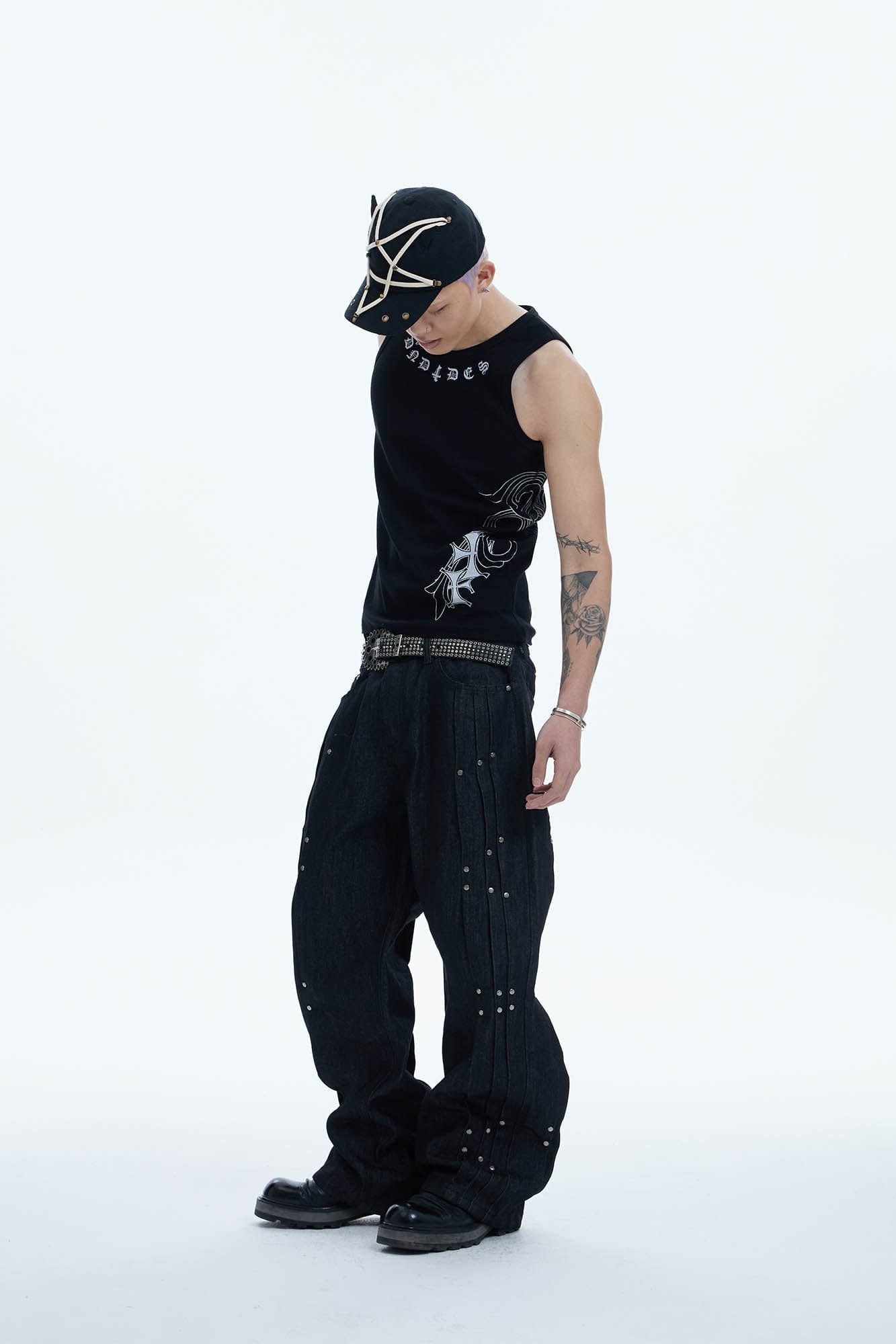 Cross Graphic Tank Top