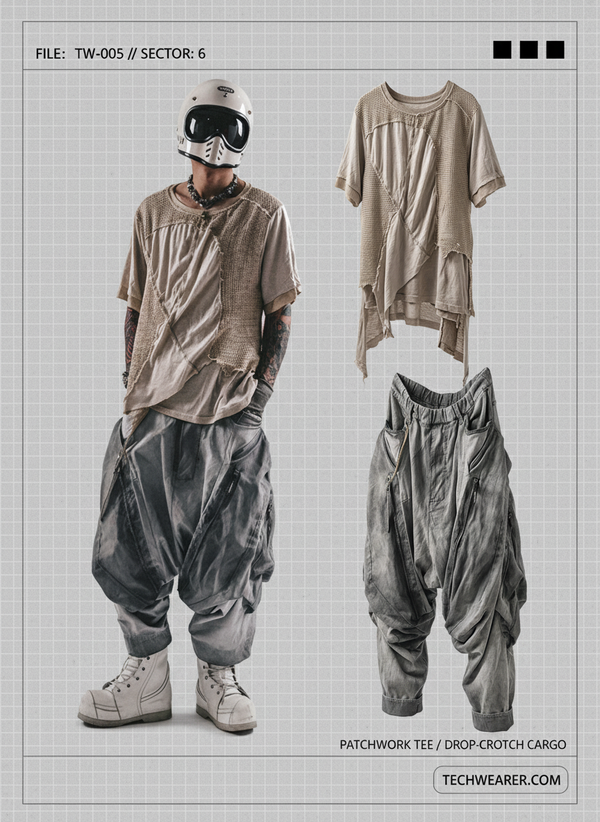 TW-005｜Post-Apocalyptic Wear Set Top / Bottom