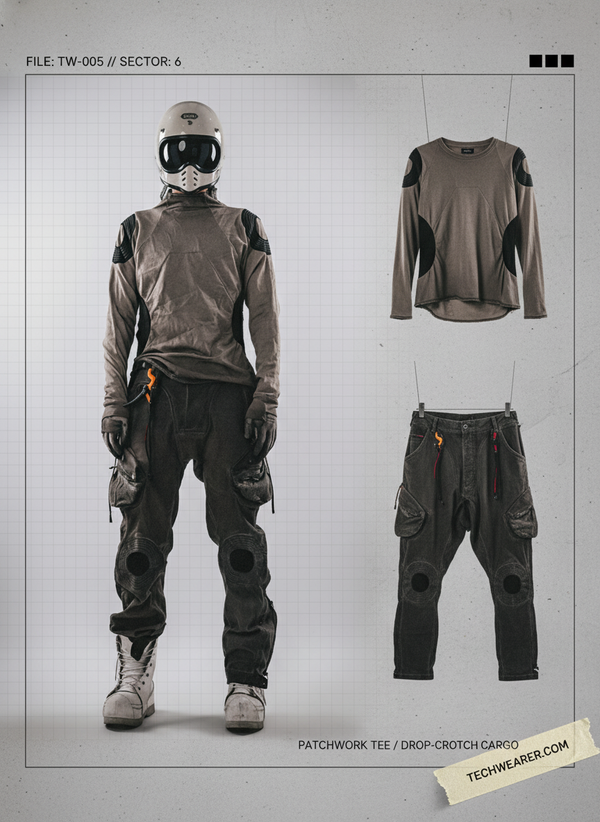TW-005｜Post-Apocalyptic Wear Set Top / Bottom