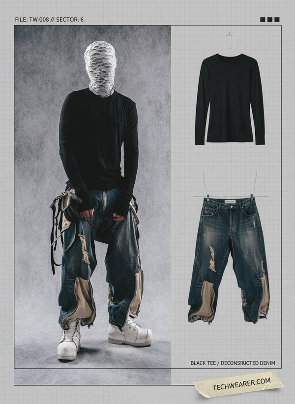 TW-008｜Post-Apocalyptic Wear Set Top / Bottom