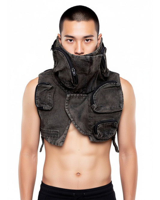 Dune Wasteland Asymmetric Cargo Vest