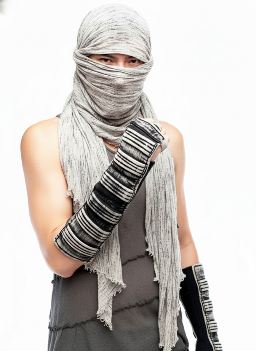 Dune Wasteland Heavy Distressed Arm Sleeves