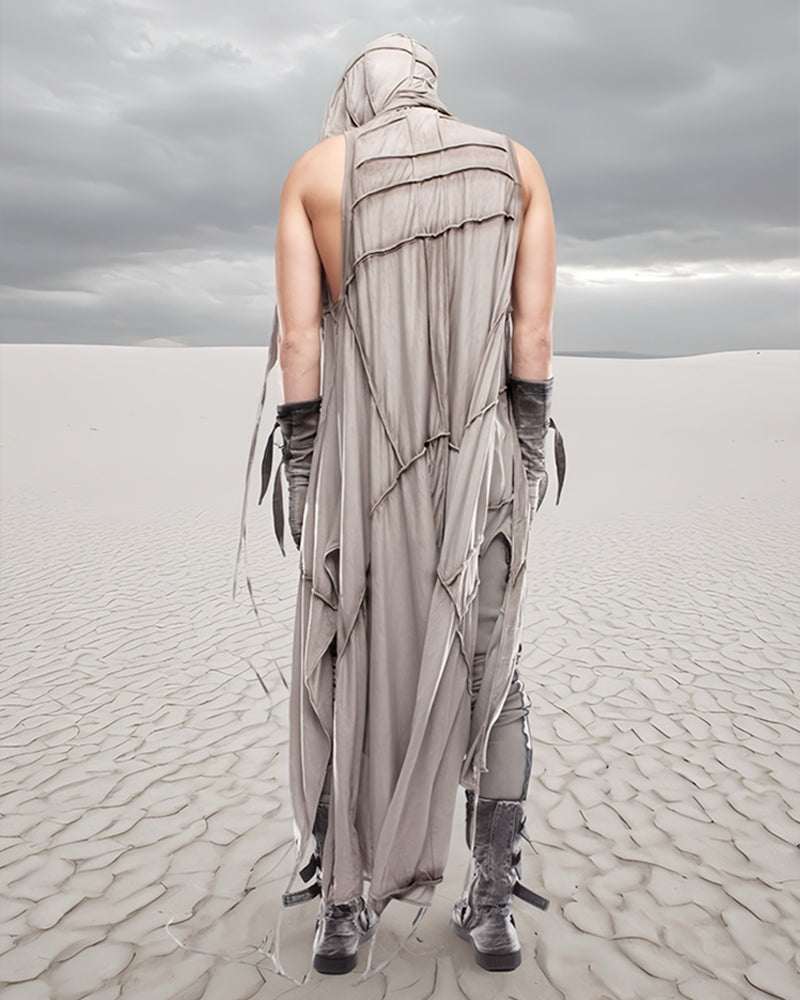 Wasteland Asymmetrical Hooded Jacket