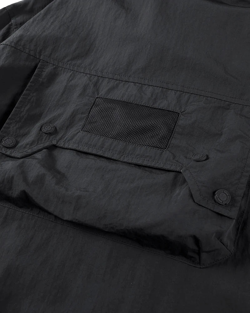 Functional Multi-Pocket Detachable Sleeve Shirt