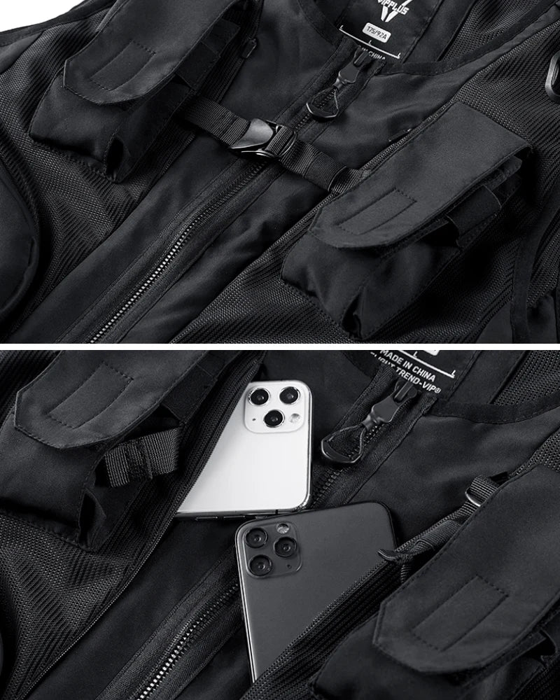 Functional Splicing Tactical Cargo Vest
