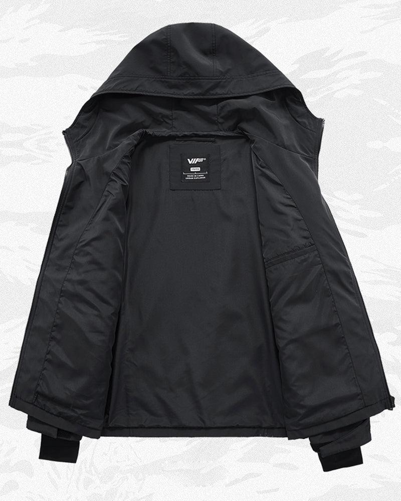 Functional Techwear Multi-Pocket Jacket