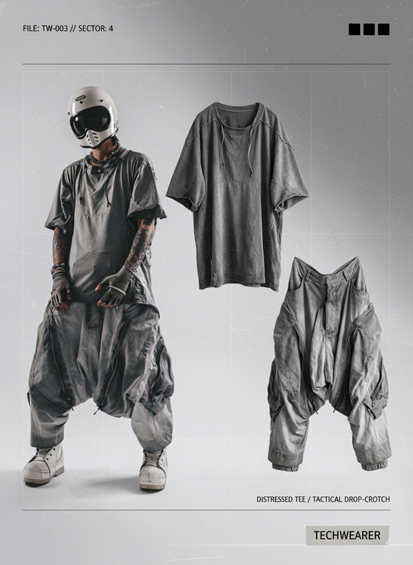 TW-003｜Post-Apocalyptic Wear Set Top / Bottom