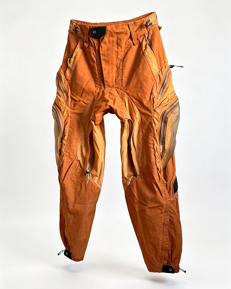 Post-Apocalypti Wasteland Techwear Flight Pants