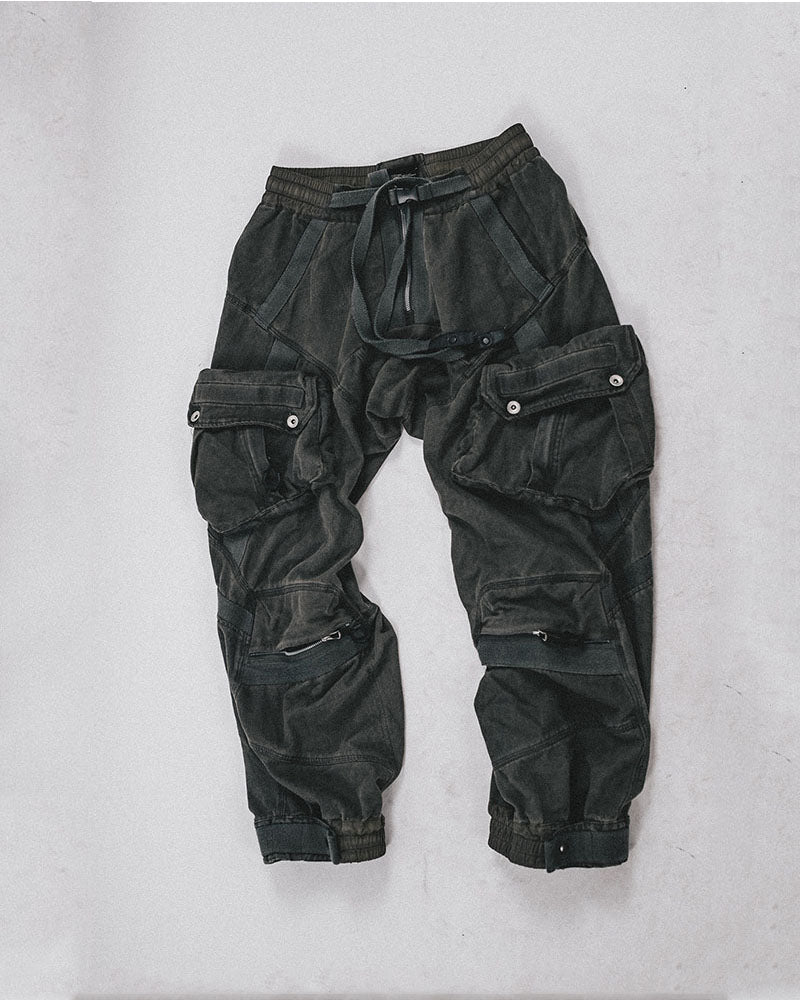 Distressed Denim Wasteland Casual Pants