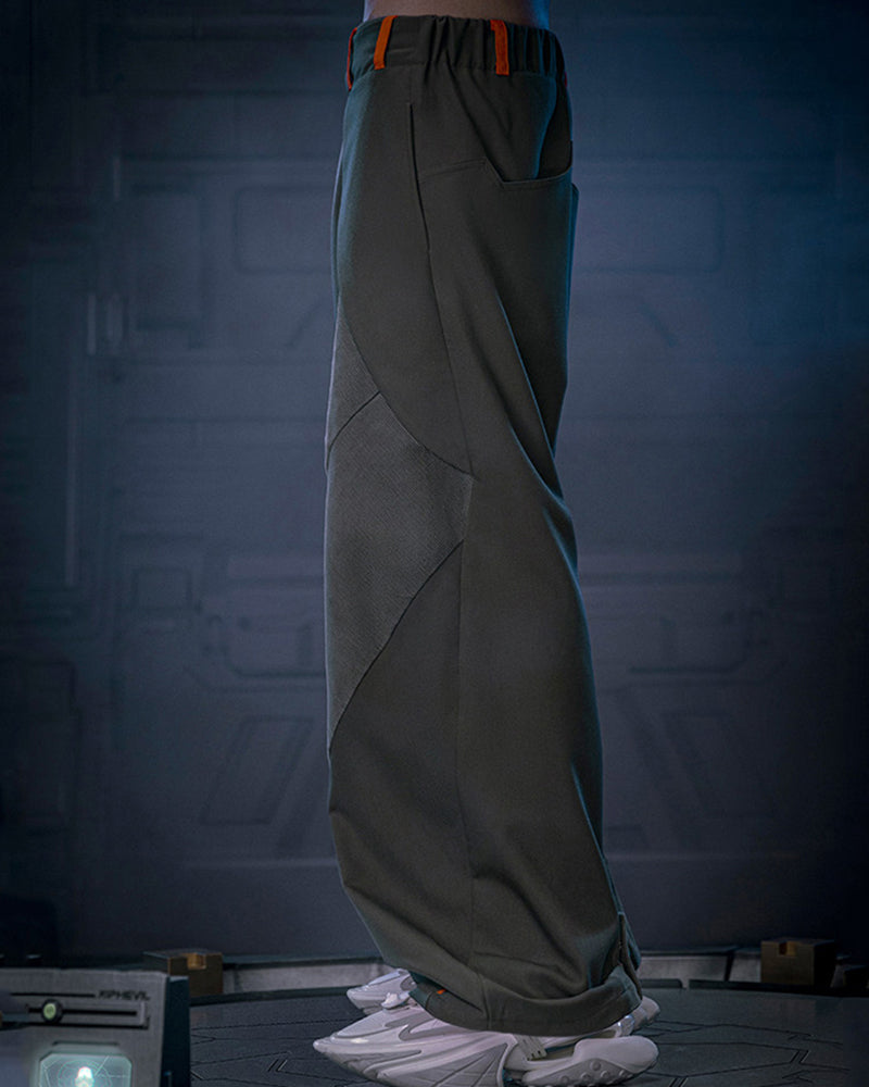 Cyberpunk Outfits Invisible Street Unisex Loose Pants