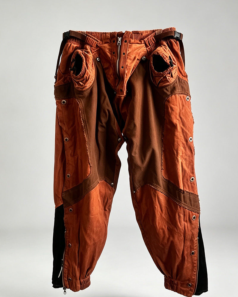 Post-Apocalyptic Distressed Cargo Pants