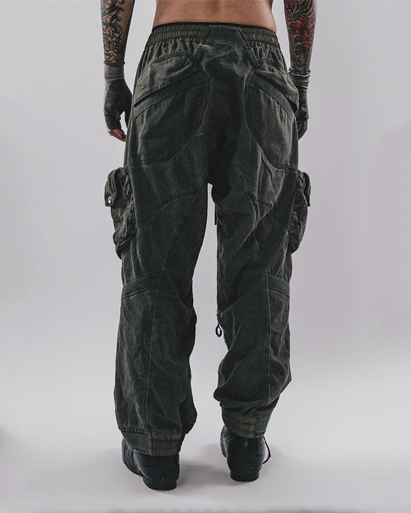 Distressed Denim Wasteland Casual Pants