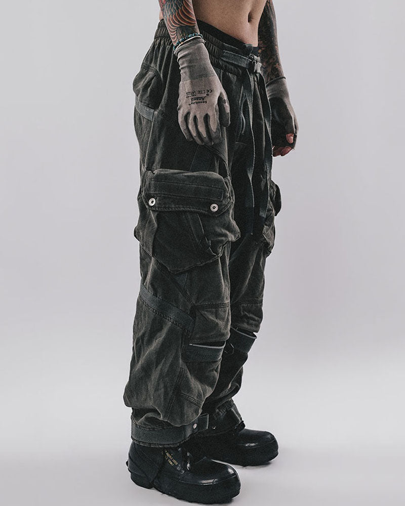 Distressed Denim Wasteland Casual Pants