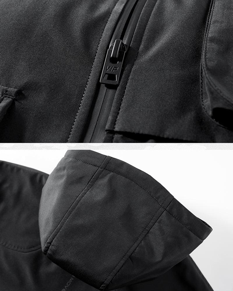 Multi-pocket Cargo Winter Jacket