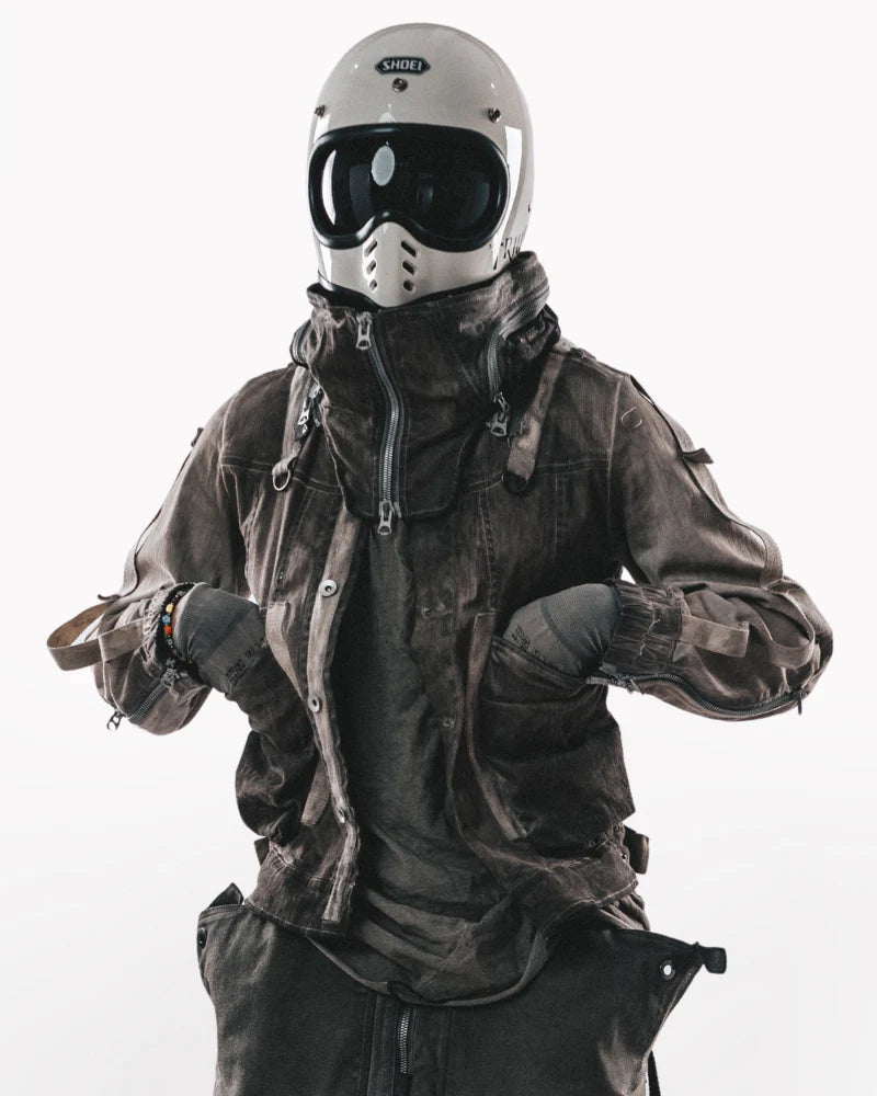 Apocalypse Detachable-Collar Jacket