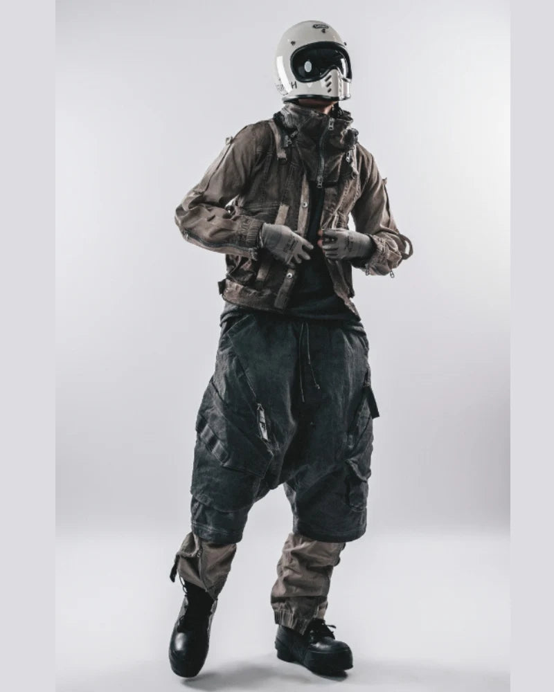 Apocalypse Detachable-Collar Jacket