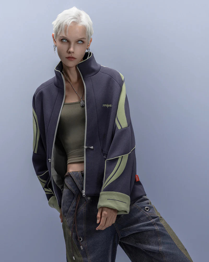 Anti-Wrinkle Cyberpunk High-Street Sport Jacket