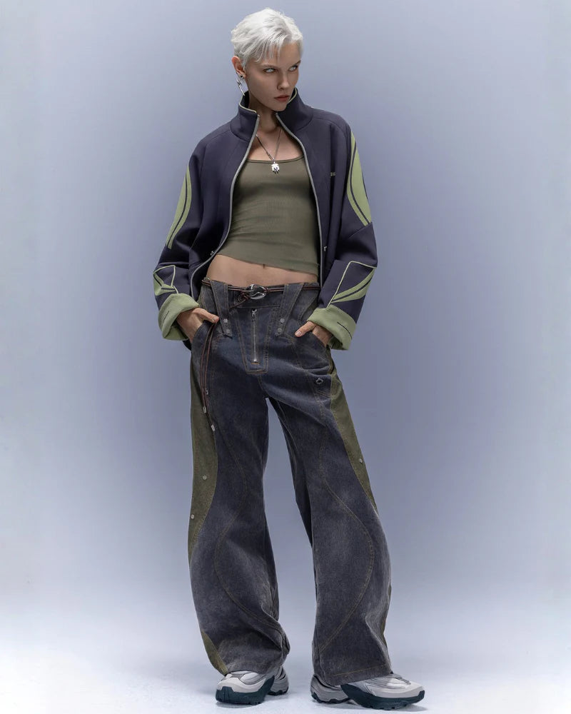 Anti-Wrinkle Cyberpunk High-Street Sport Jacket