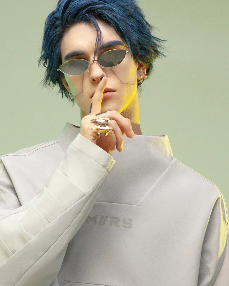 Cyberpunk Outfits 3D Cut Dyed Unisex Pullover Jacket