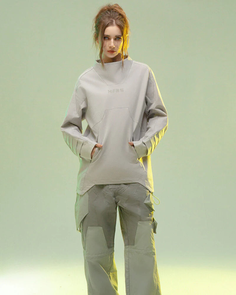 Cyberpunk Outfits 3D Cut Dyed Unisex Pullover Jacket