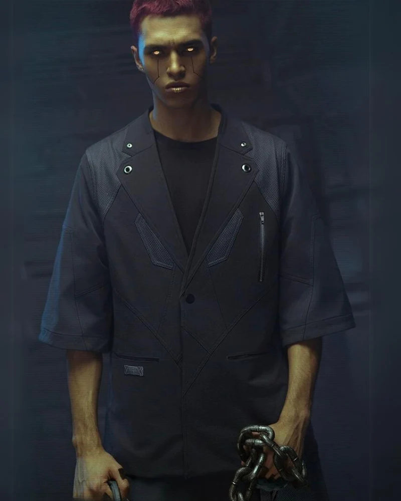 Cyberpunk Outfits Bellator IV Short Sleeve Suit