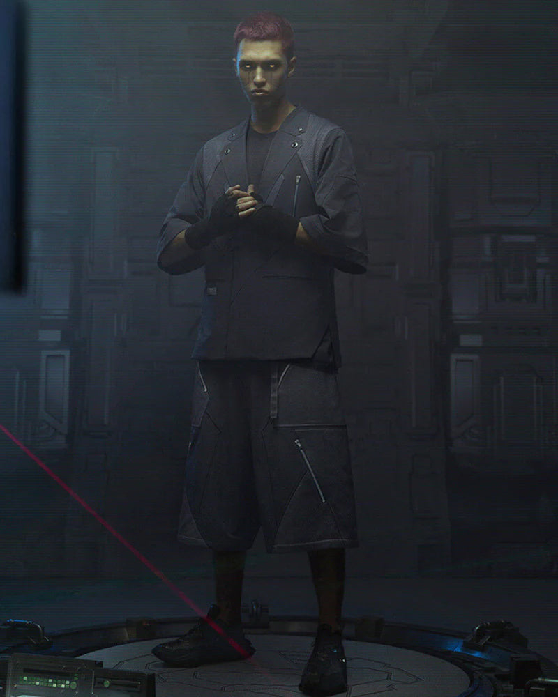 Cyberpunk Outfits Bellator IV Short Sleeve Suit