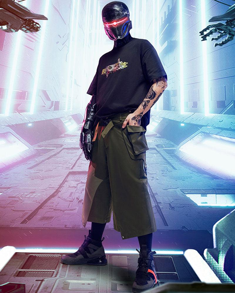 Cyberpunk Outfits City Judge Unisex Ninja Pants