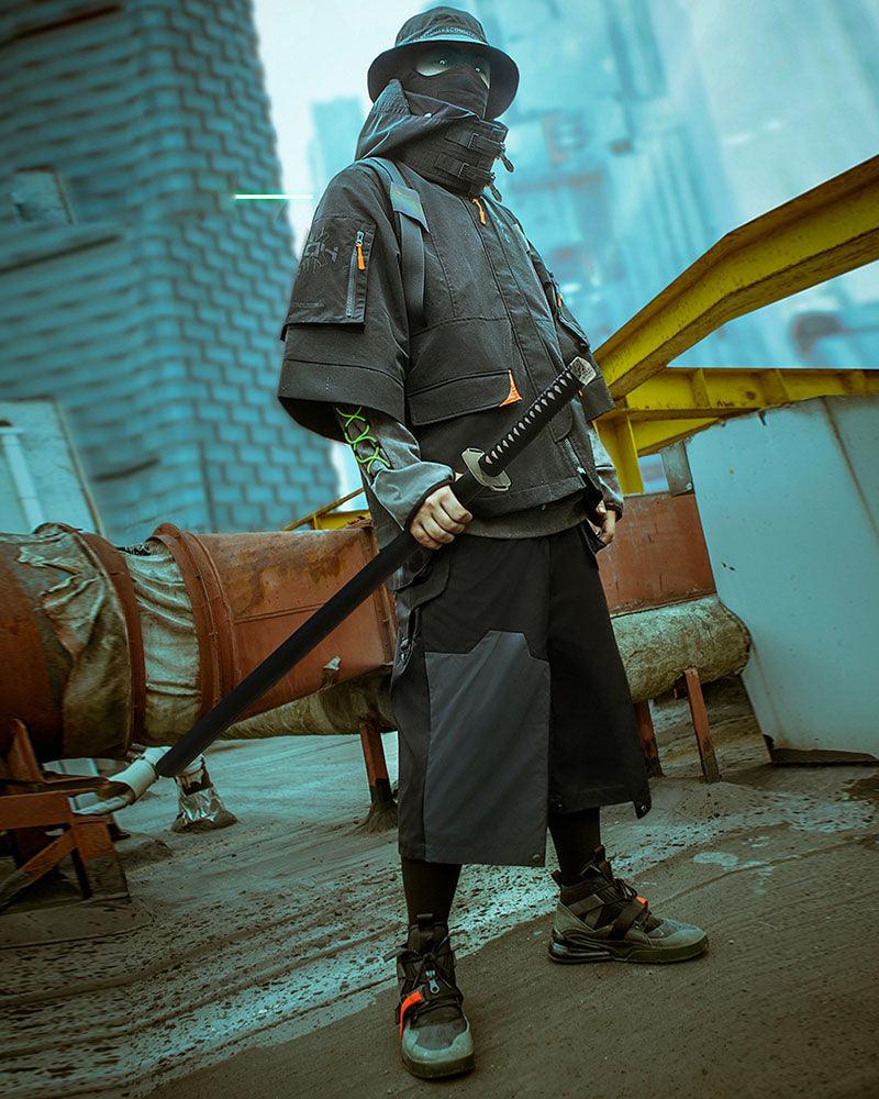 Cyberpunk Outfits City Judge Unisex Ninja Pants