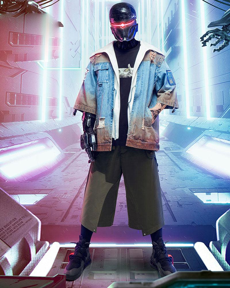 Cyberpunk Outfits City Judge Unisex Ninja Pants