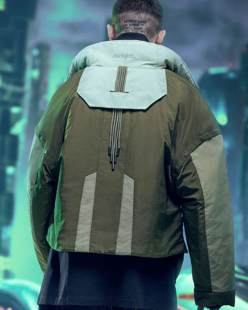 Cyberpunk Outfits Exotic Hacker Urban Winter Jacket