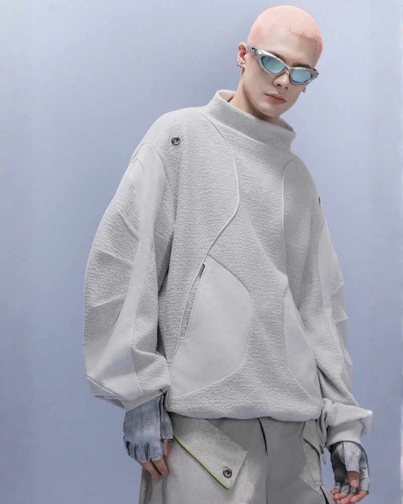 Cyberpunk Outfits High-Street Oversized Pullover Sweatshirt