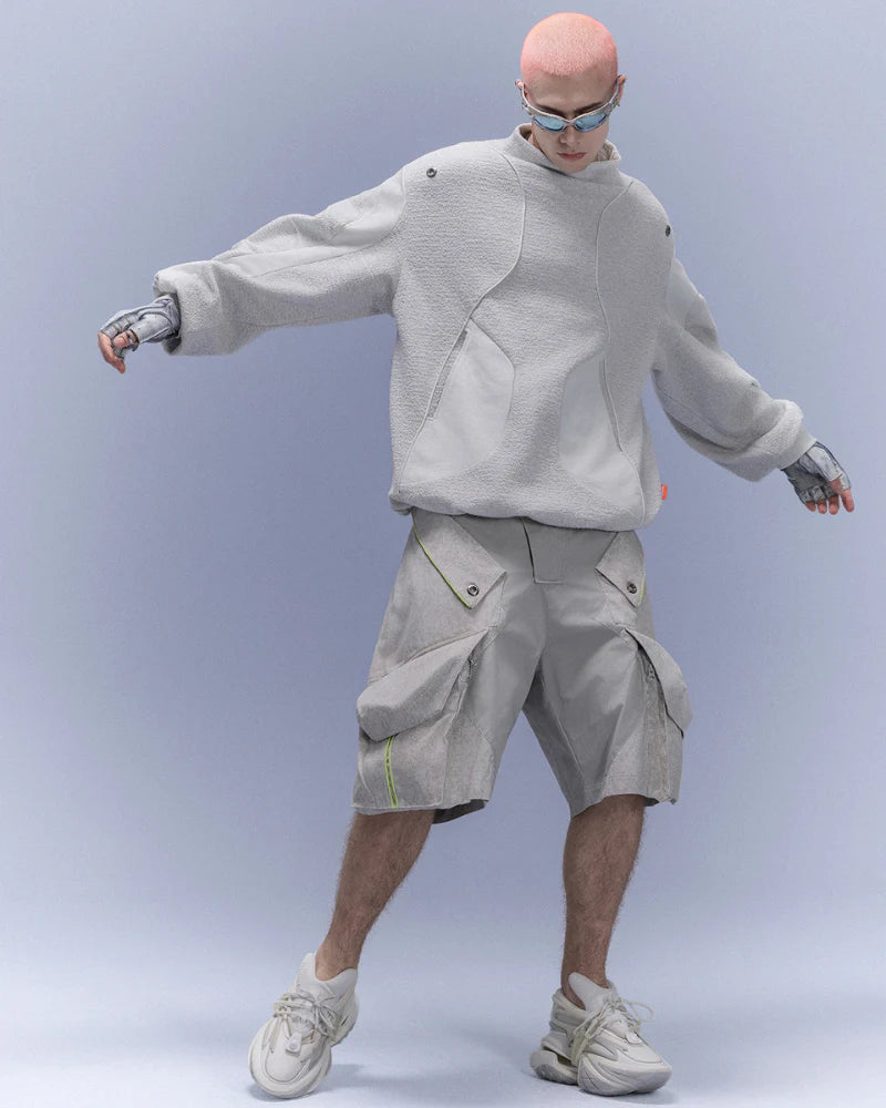 Cyberpunk Outfits High-Street Oversized Pullover Sweatshirt