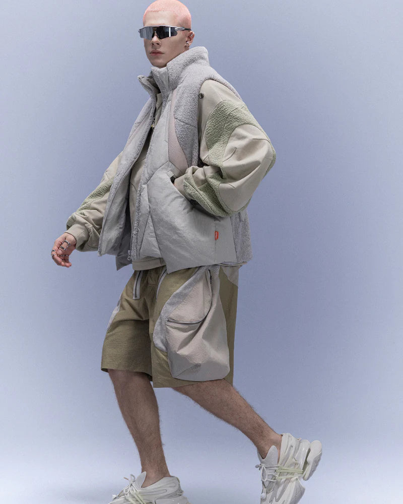 Cyberpunk Outfits Stand-Collar Lightweight Winter Down Vest