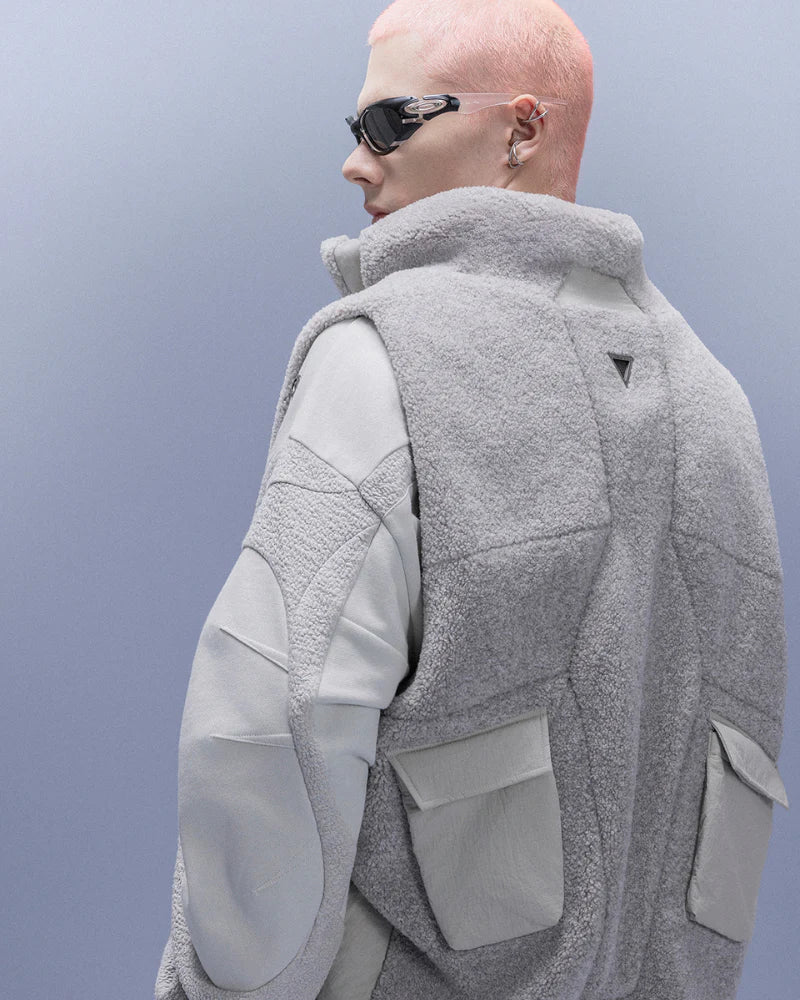 Cyberpunk Outfits Stand-Collar Lightweight Winter Down Vest
