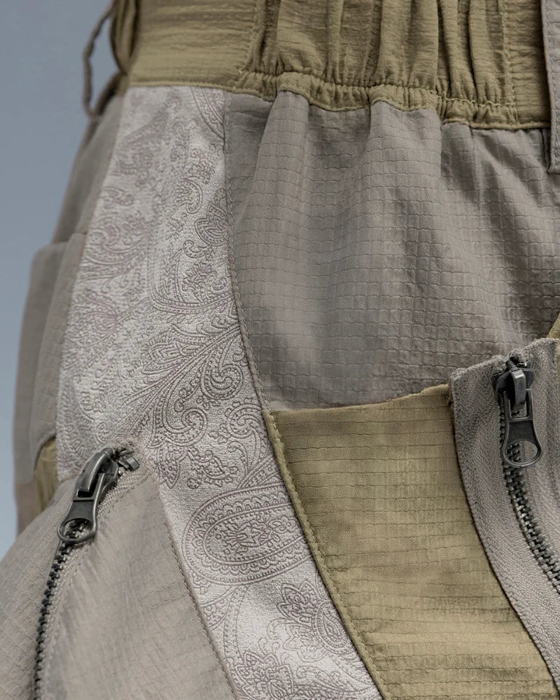 Cyberpunk Street-Style Star Arc Cocoon Pocket Shorts - Women