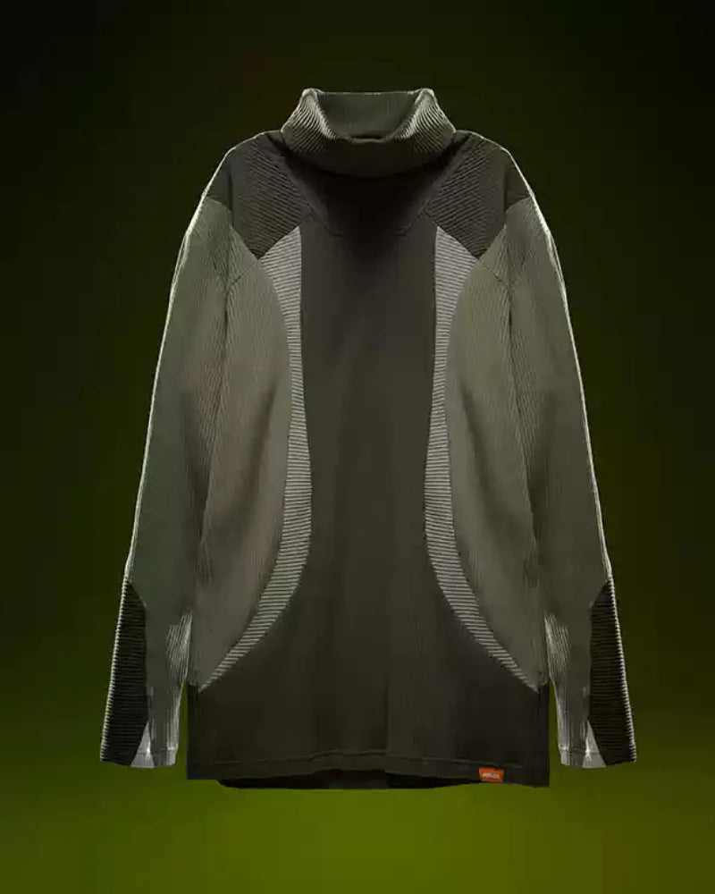 Cyberpunk Outfits Unisex Turtleneck Sweatshirt