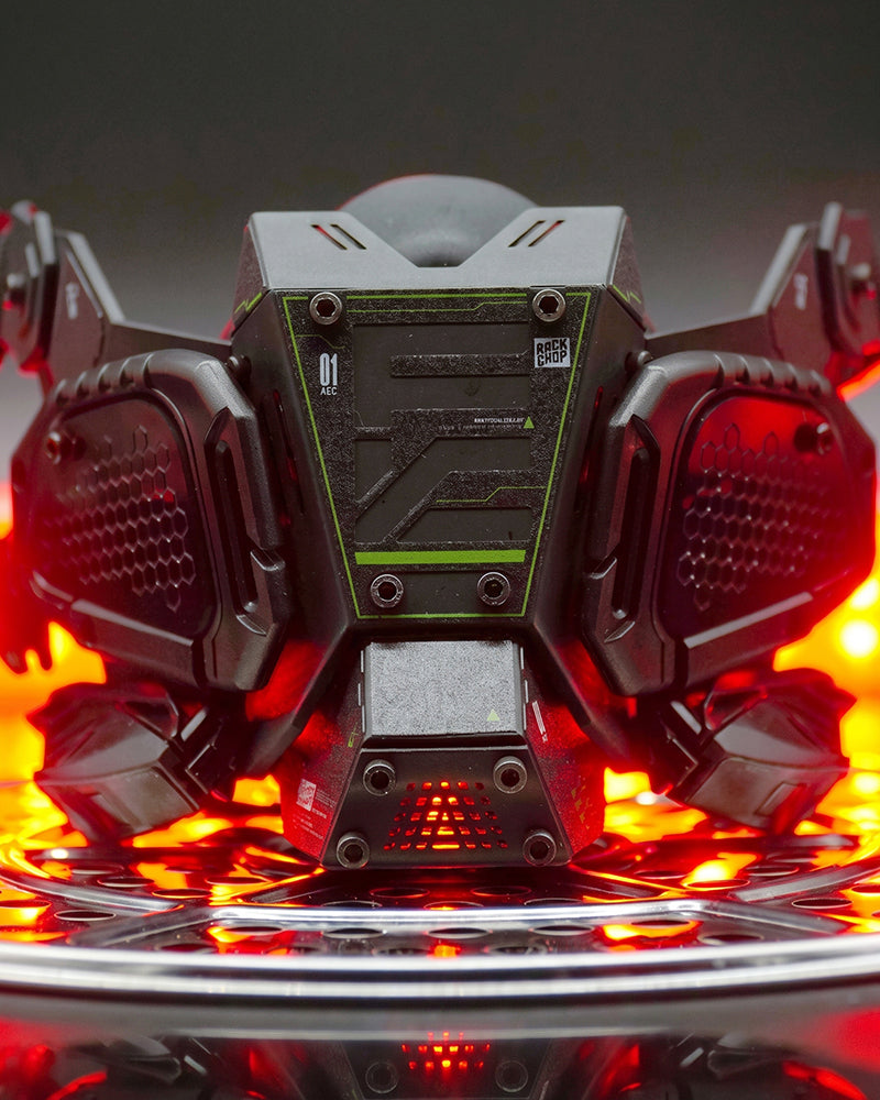 Cyberpunk Tech Half Face Mask