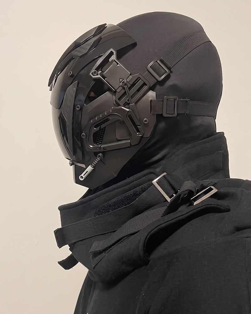 Party Music Festival Cyberpunk Helmet Mask