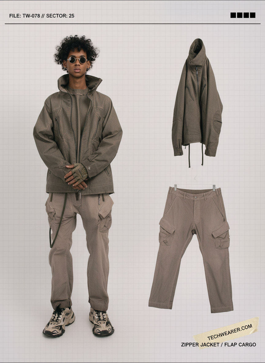 TW-078｜Post-Apocalyptic Wear Set Top / Bottom
