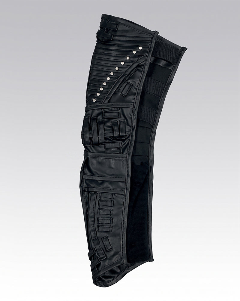 Wasteland Waxed Futuristic Riveted Single Arm Sleeve