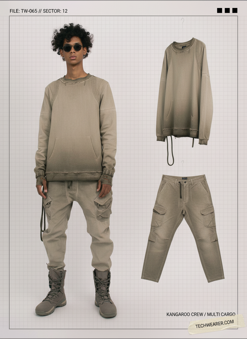 TW-065｜Post-Apocalyptic Wear Set Top / Bottom
