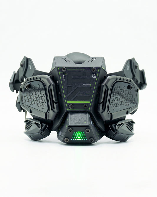 Cyberpunk Tech Half Face Mask