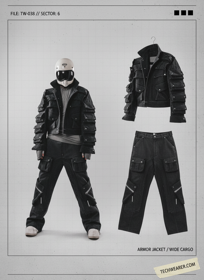 TW-038｜Post-Apocalyptic Wear Set Top / Bottom