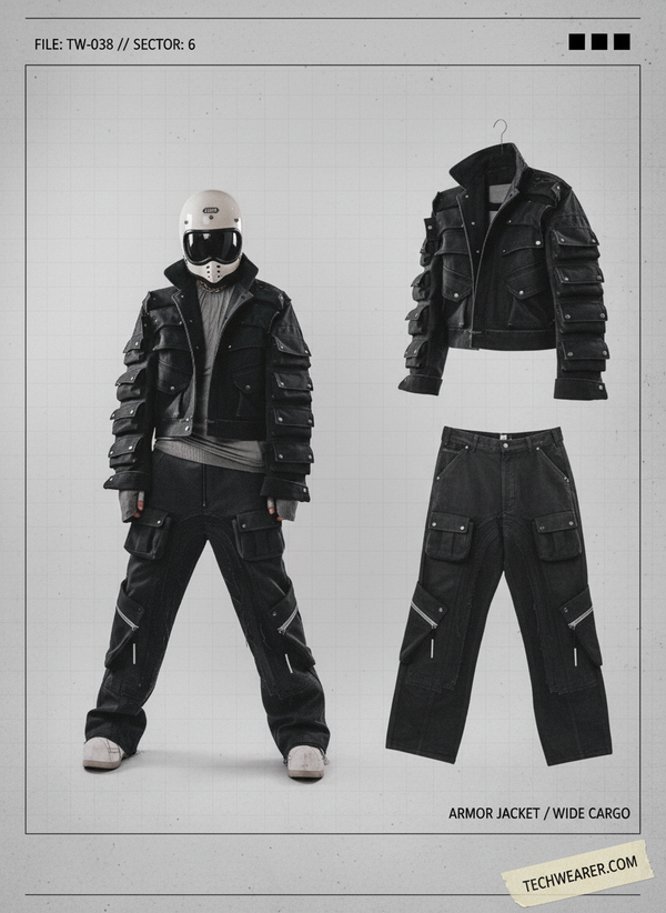 TW-038｜Post-Apocalyptic Wear Set Top / Bottom