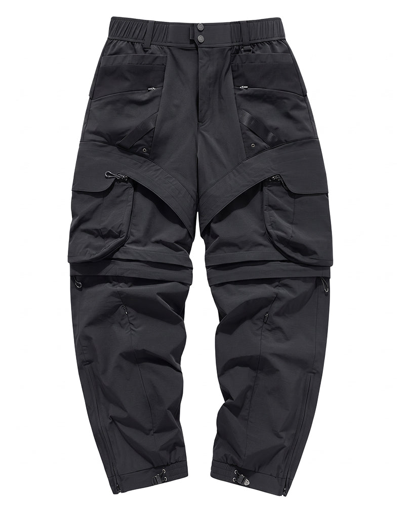 Functional Multi-Pockets Convertible Cargo Pants